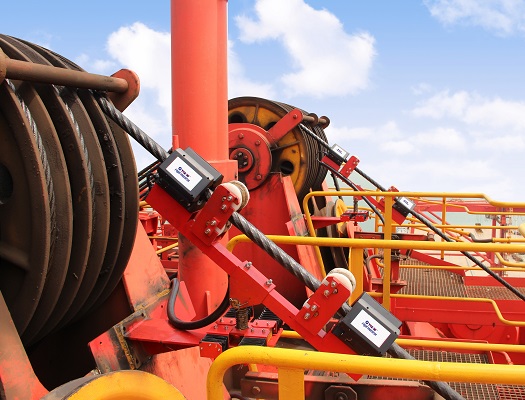 Sistema de monitoreo automático en línea de banda tranportadora con nucléo de cables de acero