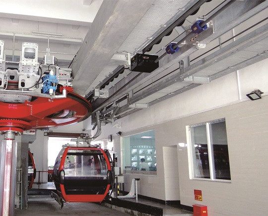 Sistema de monitoreo automático en línea de banda tranportadora con nucléo de cables de acero