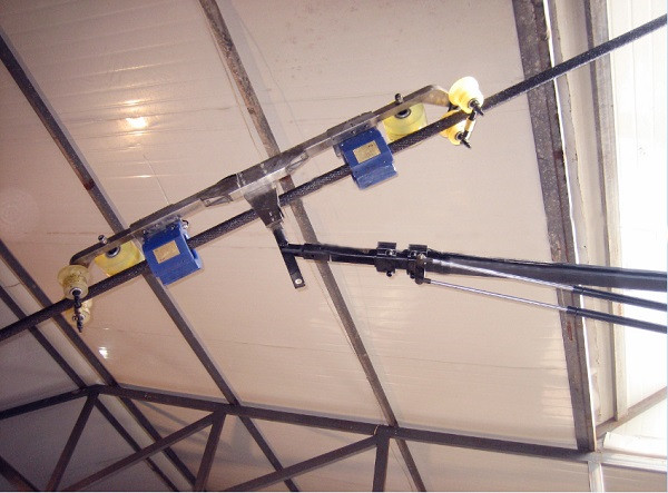 Sistema de monitoreo automático en línea de banda tranportadora con nucléo de cables de acero