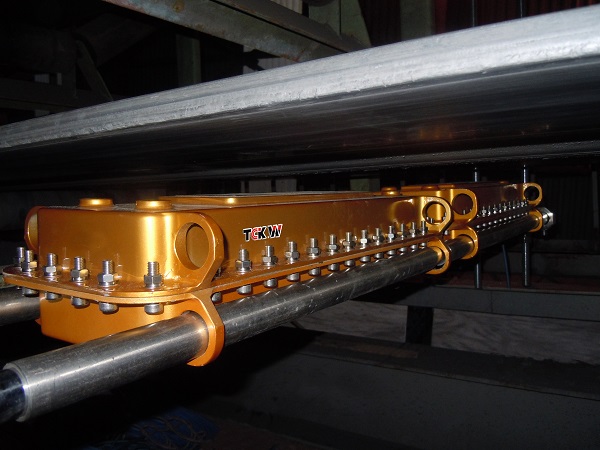 Sistema de monitoreo automático en línea de banda tranportadora con nucléo de cables de acero