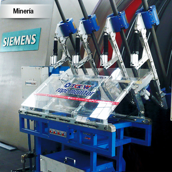   Sistema de Monitoreo Automático en Línea de Cables de acero para elevadores