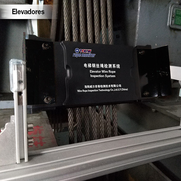 Sistema experto de inspección inteligente de cables de acero para ascensores.