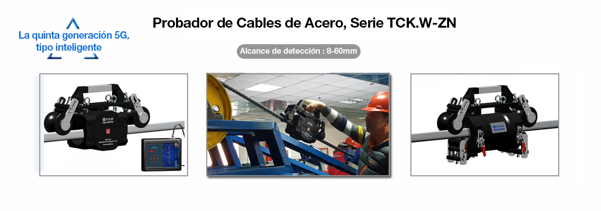 Monitor de Cables de Acero, modelo TCK.W-ZN  (Quinta Generación tipo Inteligente)